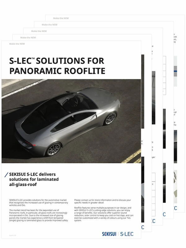 The brochures of S-LEC™ Solutions for panoramic rooflite